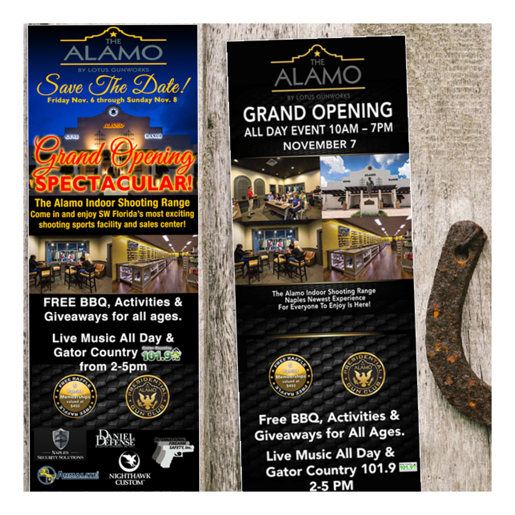 Rack Card Design – The Alamo