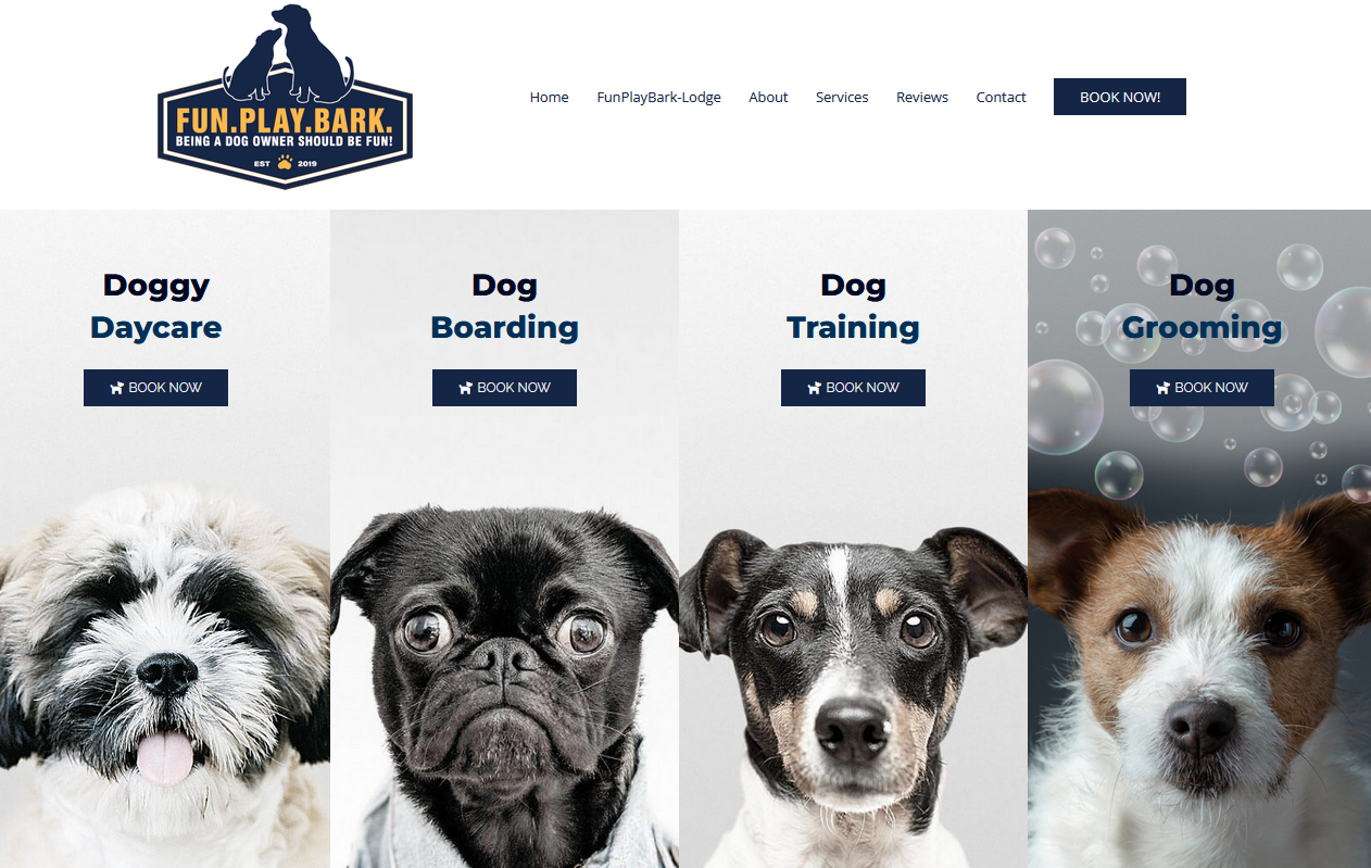 Fun. Play. Bark. – Website