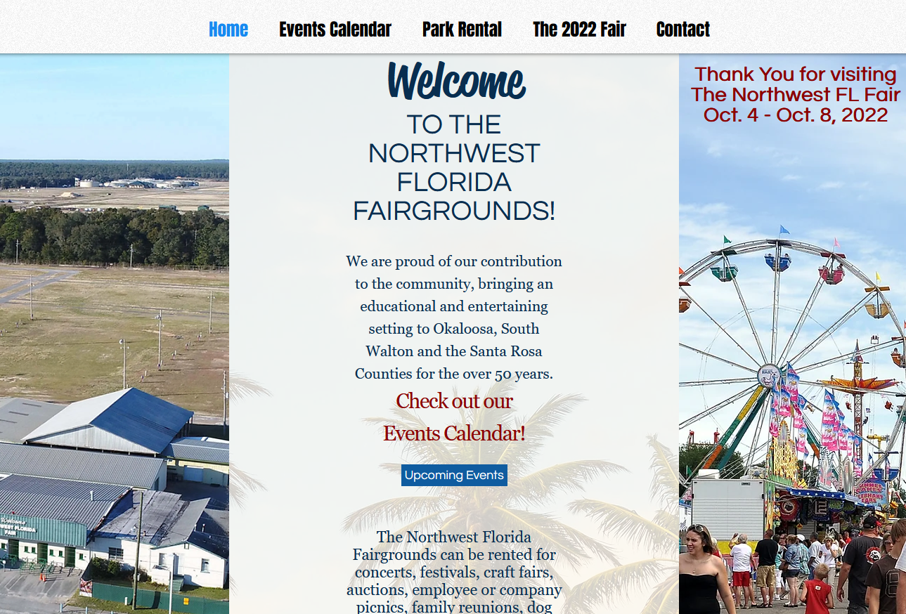 NW Florida Fair – Website